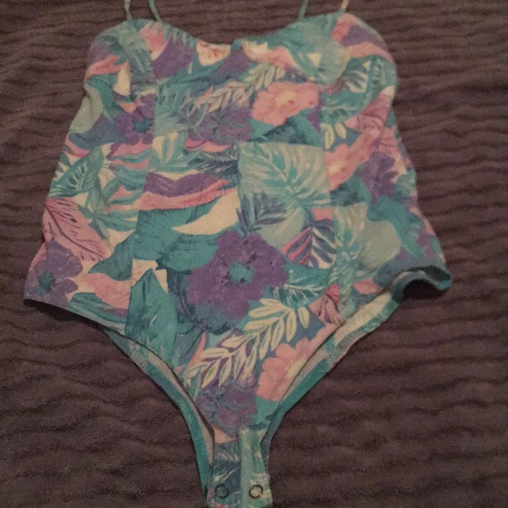 Floral Body suit.